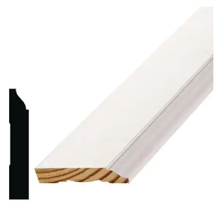 9/16 in. x 3-1/4 in. x 144 in. Primed Finger-Jointed Pine Base Moulding Pro Pack (10-Pack)