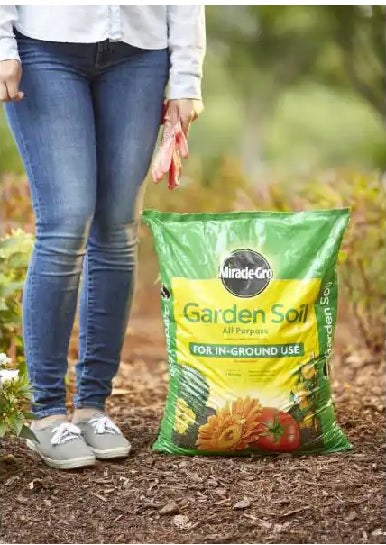 MiracleGro Garden Soil All Purpose for In-Ground Use, 0.75 cu. ft.