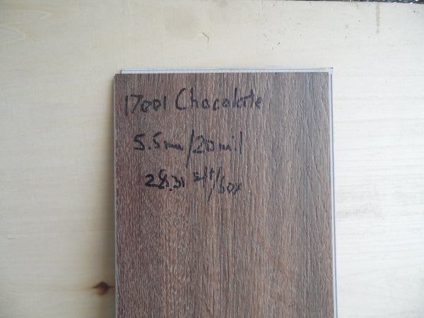 #17001 Chocolate, Laminate Flooring