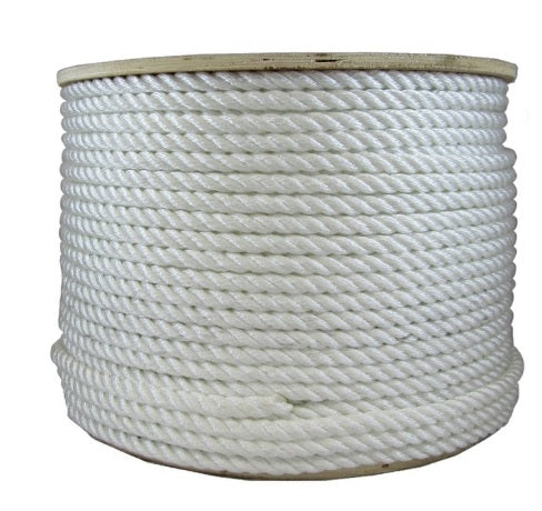 5/16 in. x 600 ft. Braided Nylon Rope White