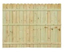 6 ft. H x 8 ft. W Pressure-Treated Pine Dog-Ear Fence Panel