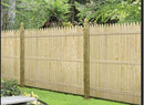 8' x 6' Stockade Fence